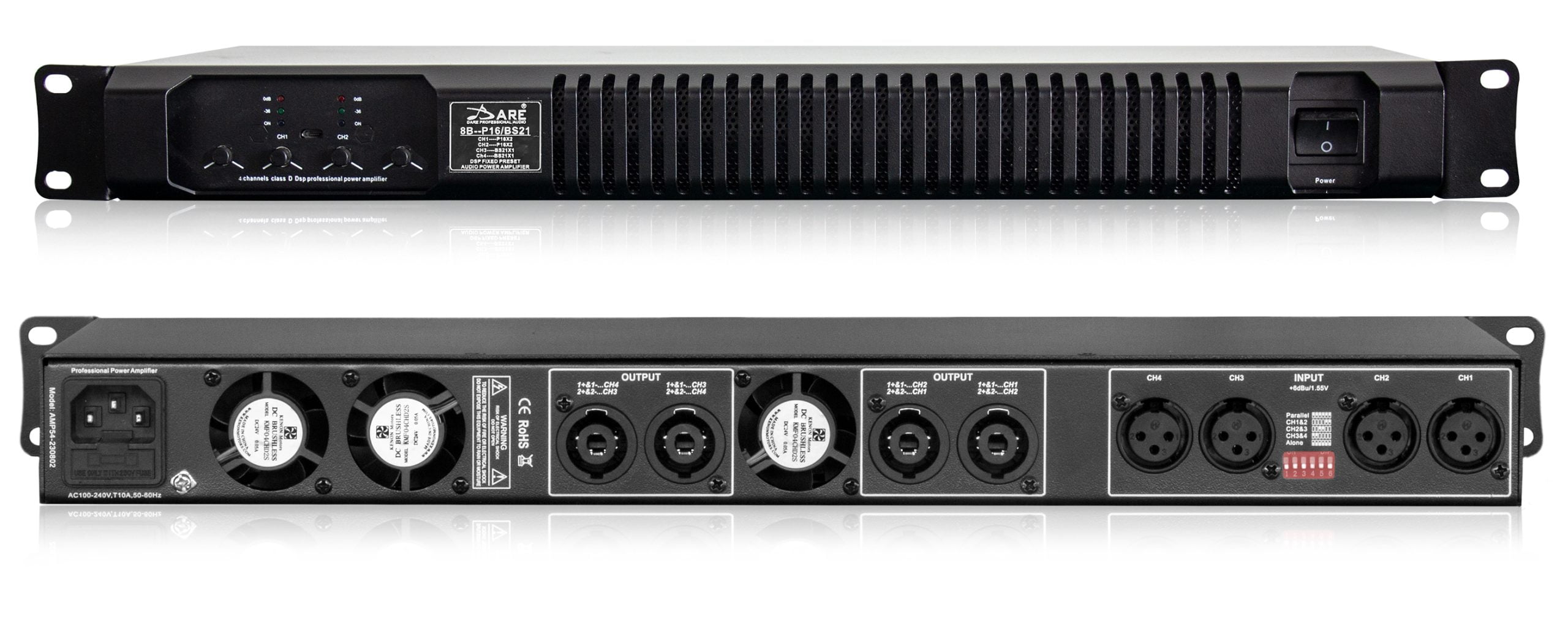 Cục Đẩy Công Suất Dare Audio A8B