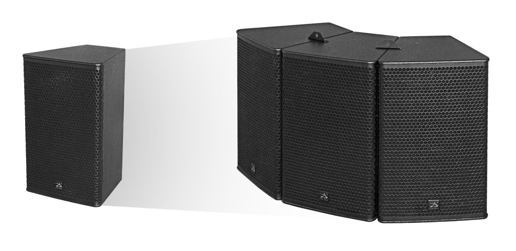 loa array hướng ngang dare