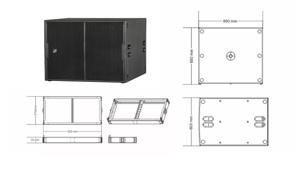 dare audio - loa sub bs18