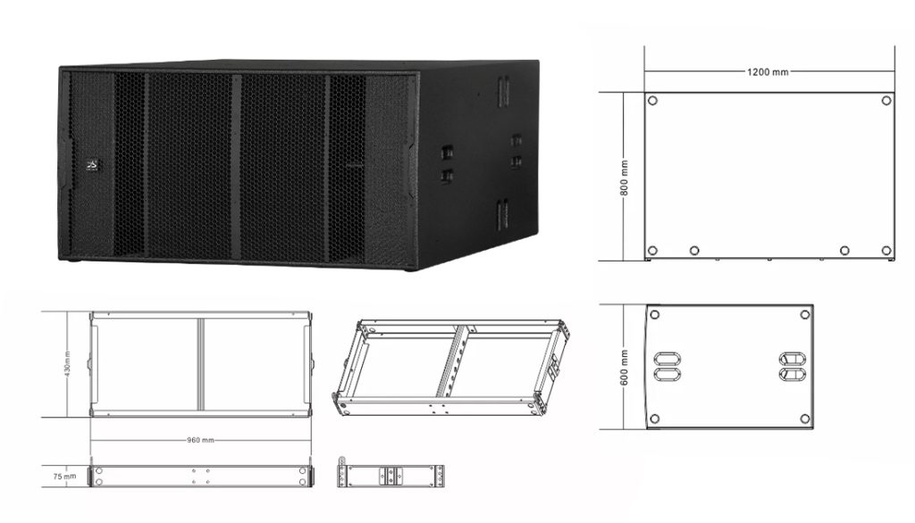 dare audio - loa sub bs36