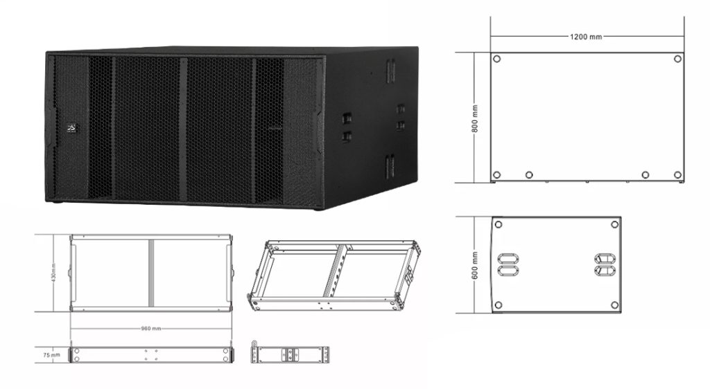 dare audio - loa sub bs42