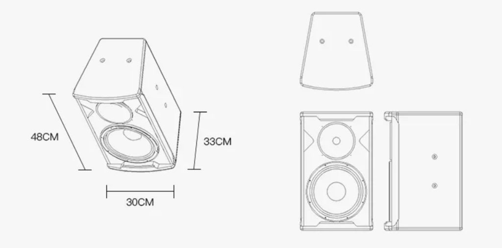 Loa full bass 10 inch
