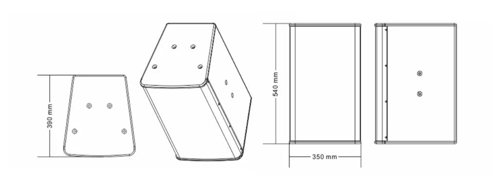 loa đa hướng bass 12 inch
